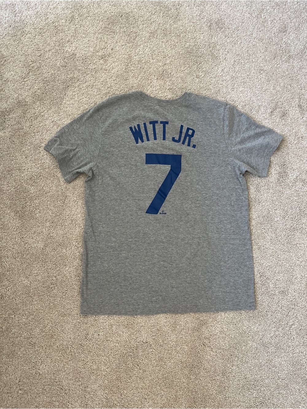 Gray Bobby Witt Jr. Short Sleeve Men's Tee